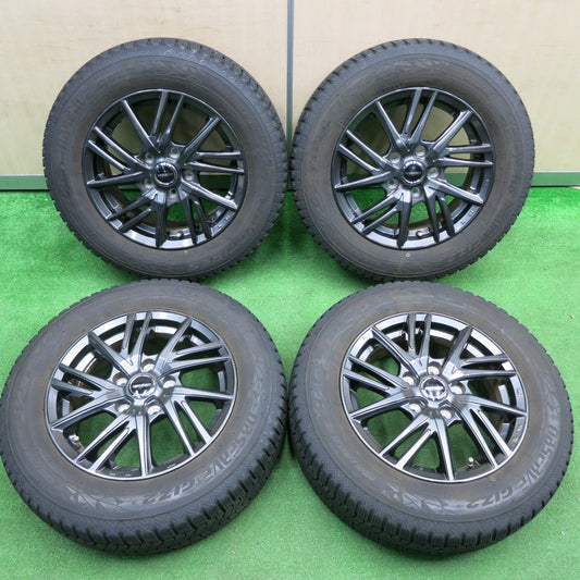 [送料無料] バリ溝！21年！キレイ！8.5分★スタッドレス 195/65R15 トーヨー オブザーブ GIZ2 WAREN ヴァーレン 15インチ PCD114.3/5H★4122004TNス