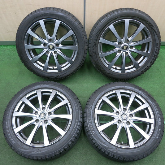 *送料無料* バリ溝！キレイ！9分★スタッドレス 215/50R17 ブリヂストン ブリザック VRX MANARAY SPORT マナレイスポーツ PCD114.3/5H★4041001TNス