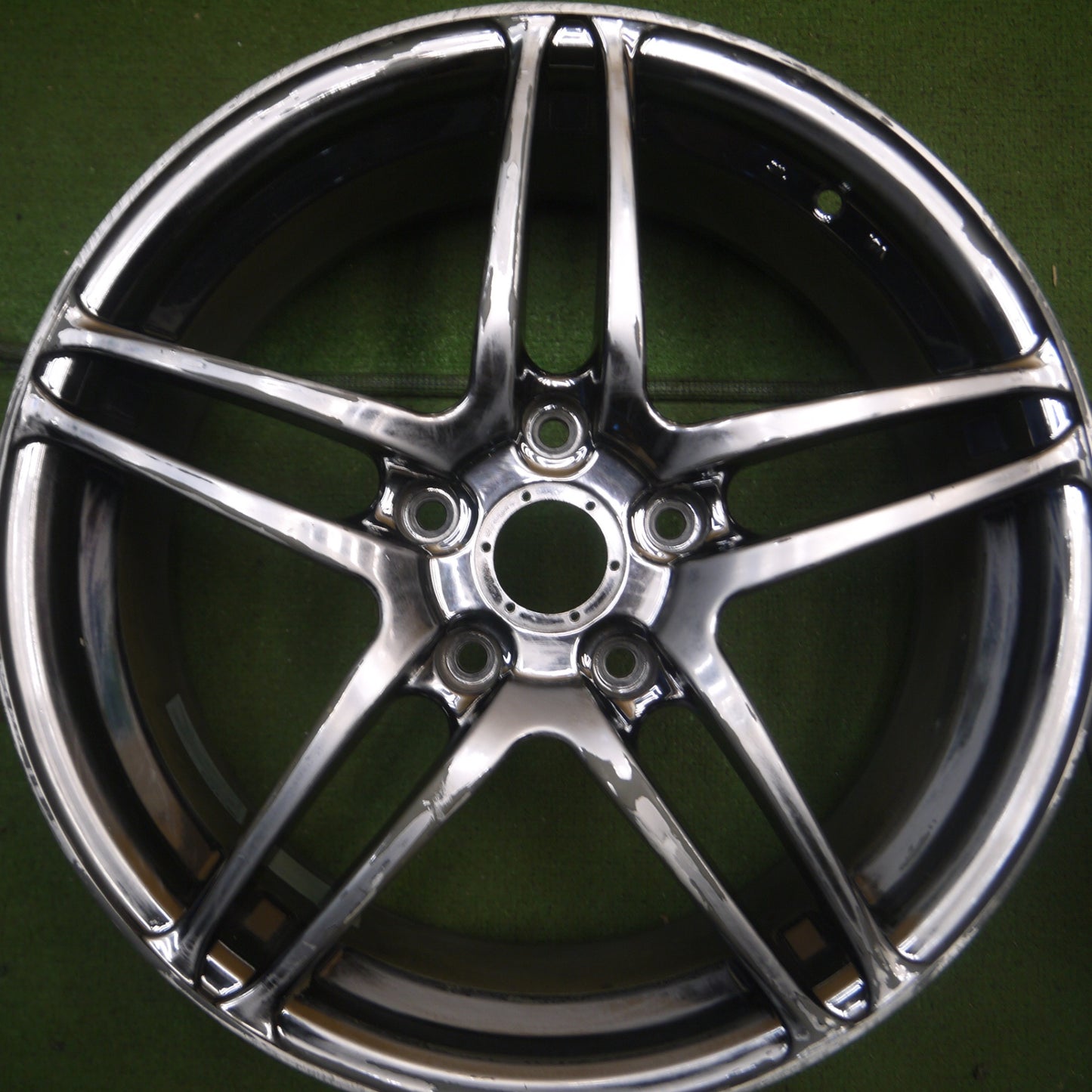 *送料無料* 4本価格★AVS MODEL5 モデル5 17インチ ホイール 17×7JJ PCD114.3/5H★4062410Hホ