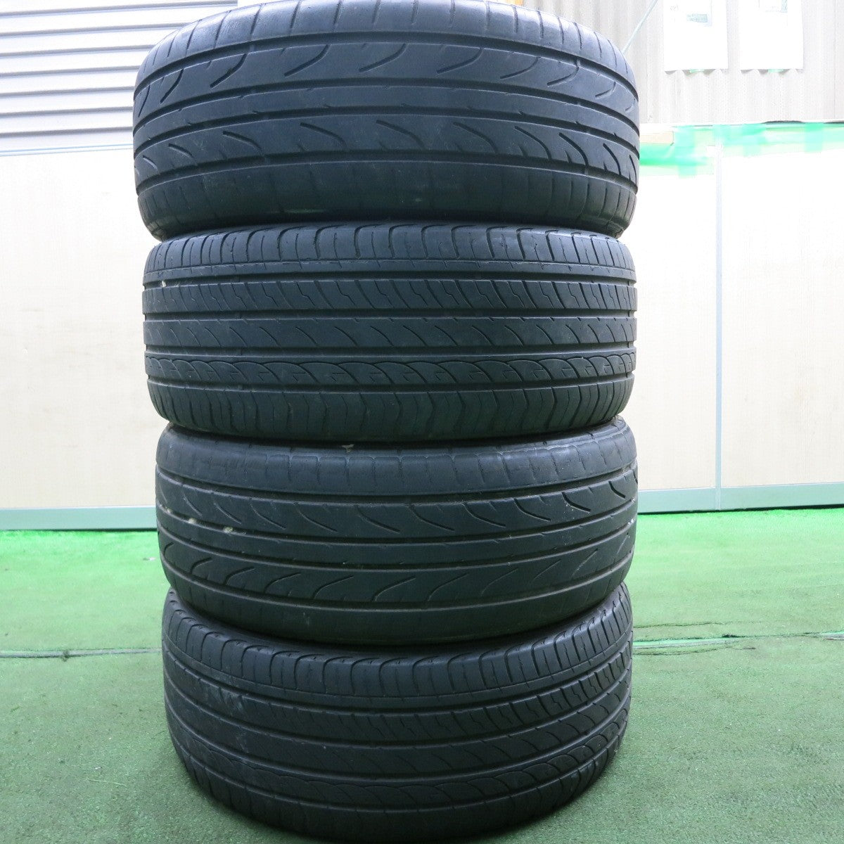 *送料無料* 4本価格★MKW TRISTAR 225/45R18 ピンソ PS91 サニトラック フォーカス 9000 トライスター 18インチ PCD139.7/6H★4042703HAノ