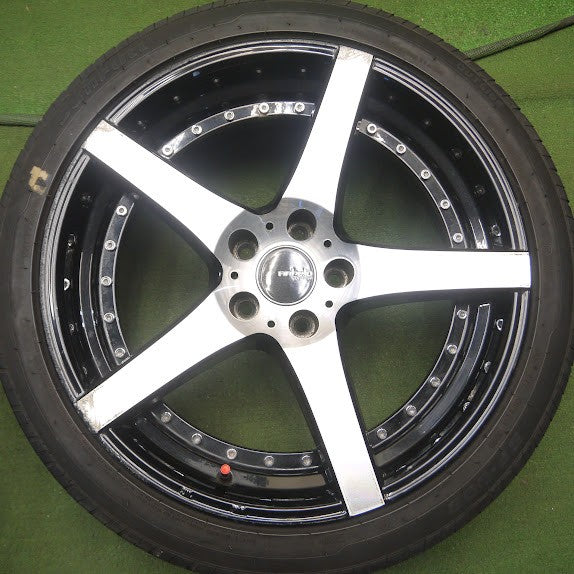 *送料無料* 4本価格★アネーロ コラソン フェデル 245/40R19 サンフル SF888 APTANY SPORT macro Anhelo corazon PCD114.3/5H★4030104Hノ