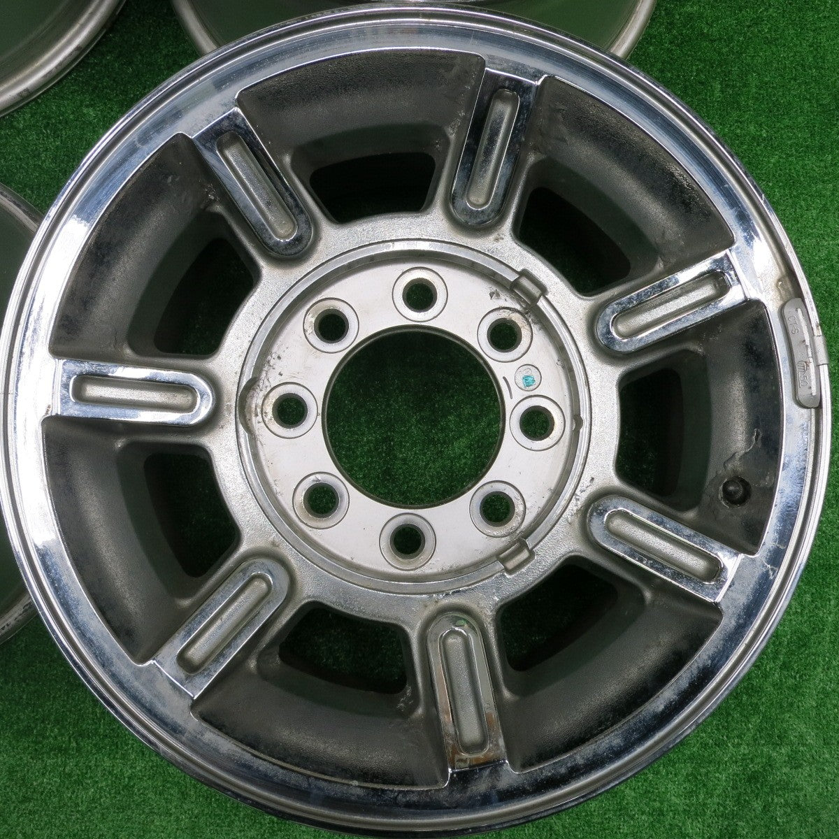 *送料無料* 4本価格★ハマー H2 純正 ホイール 17インチ 17×8.5J PCD165.1/8H★4072302HAホ