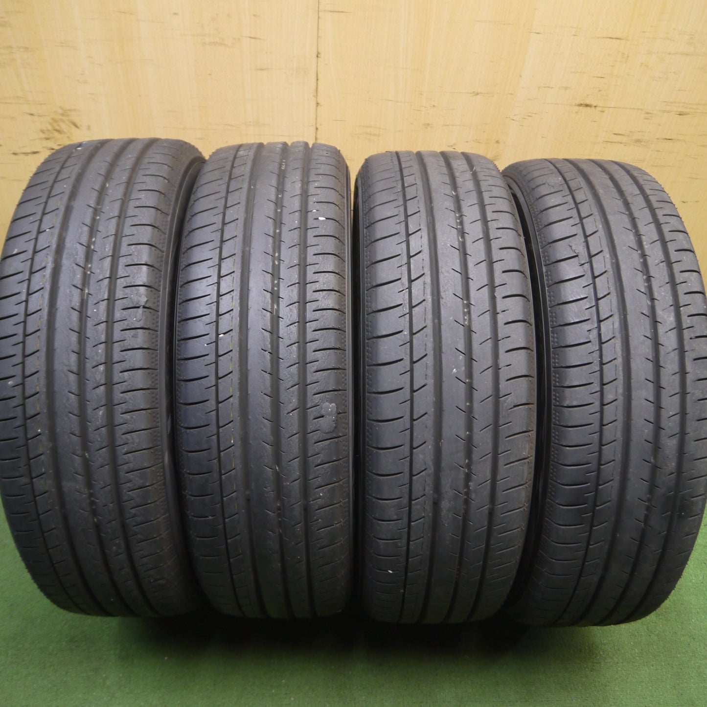 *送料無料* バリ溝！23年！キレイ！9.5分以上★トヨタ 60系 プリウス 純正 195/50R19 ヨコハマ BluEarth-GT AE51 19インチ PCD114.3/5H★4040904Hノ