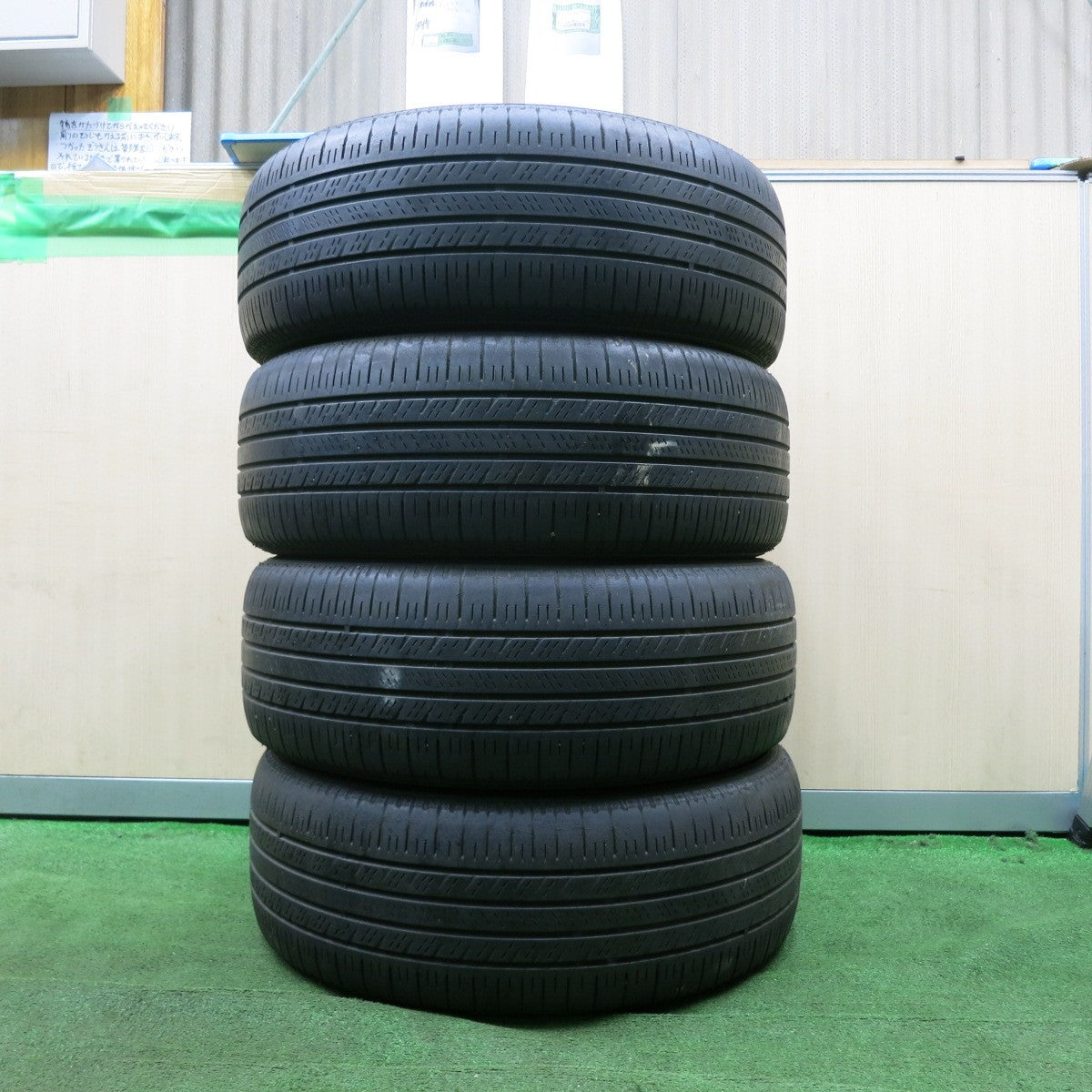 *送料無料* キレイ★三菱 デリカ D:5 純正 225/55R18 グッドイヤー イーグル LS2 18インチ D5  PCD114.3/5H★4052401NJノ