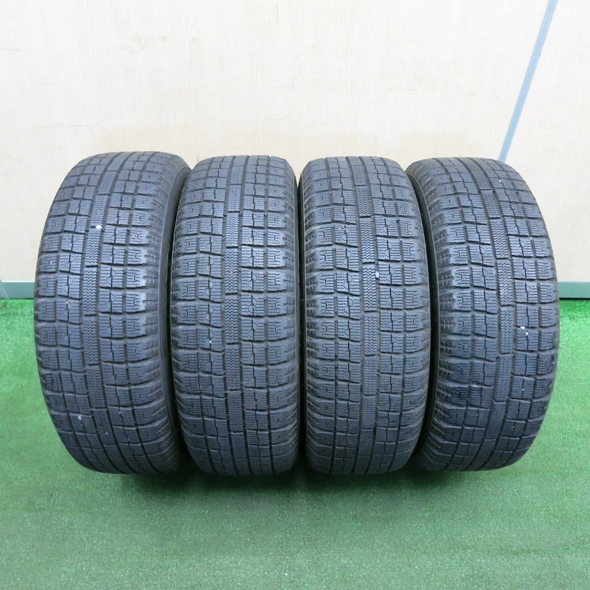 *送料無料* バリ溝！9分★スタッドレス 185/60R15 トーヨー ガリット G5 NEXTA ネクスタ 15インチ PCD100/5H★4041503TNス