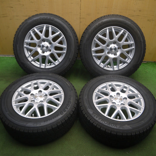 *送料無料* バリ溝！キレイ！ほぼ10分★スタッドレス 205/65R15 ヨコハマ アイスガード iG50 プラス D.O.S. GaviaLⅡ DOS PCD114.3/5H★4020911Hス