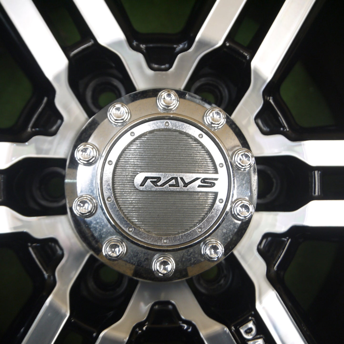 *送料無料* キレイ★RAYS DAYTONA FDX ホイール 17インチ 17×8J レイズ デイトナ PCD139.7/6H★4050805Hホ