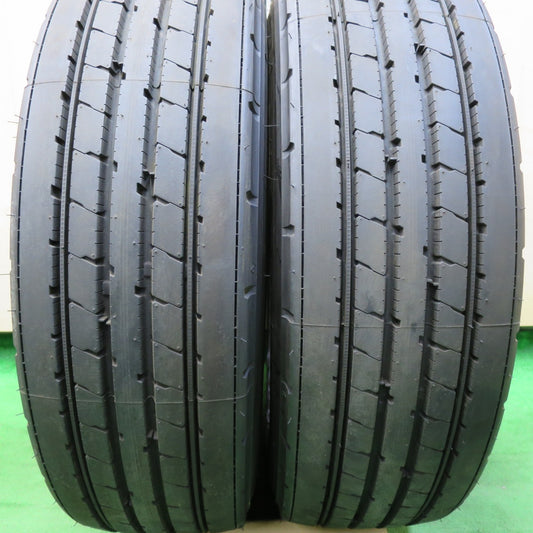 *送料無料* 新車外し！24年★トラック タイヤ 265/70R19.5 140/138J ブリヂストン R173 19.5インチ★4070701イノタ