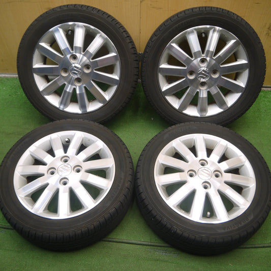 *送料無料* バリ溝！20年！9.5分★スズキ ワゴンR 純正 165/55R14 プラクティバ PRACTIVA 14インチ PCD100/4H★4070501Hノ