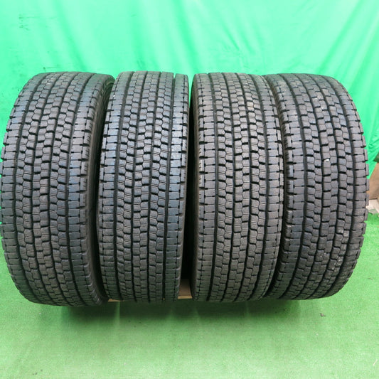 *送料無料* バリ溝！23年！9.5分★トラック タイヤ 245/70R19.5 136/134J スタッドレス ブリヂストン W999 19.5インチ★4052702ナスタ