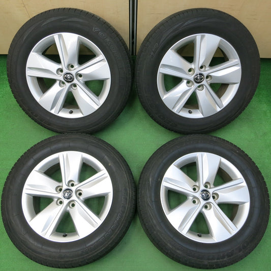 *送料無料* キレイ★トヨタ 60系 ハリアー 純正 225/65R17 ヨコハマ ジオランダー G91 17インチ PCD114.3/5H★4041603イノ