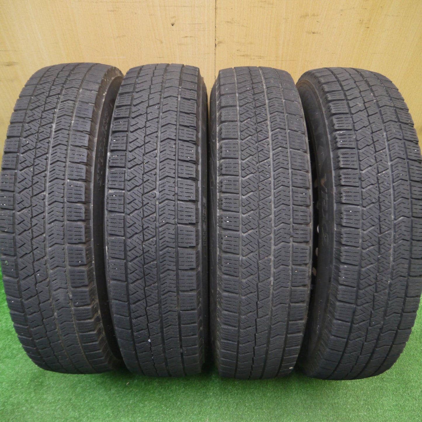 [送料無料] 4本価格！22年★スタッドレス 145/80R13 ブリヂストン ブリザック VRX2 スチール ホイール 13インチ PCD100/4H★4100107Hス