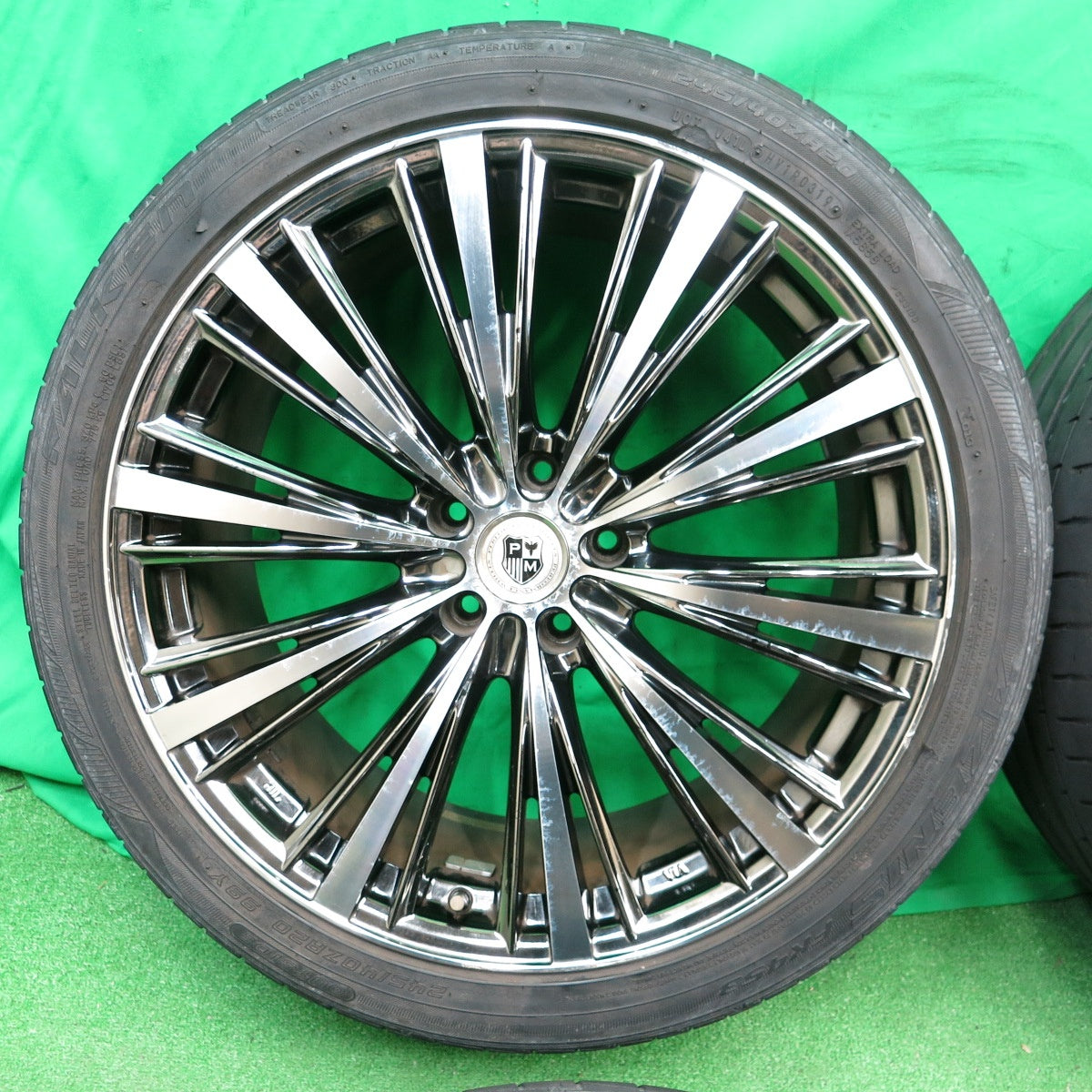 *送料無料* 4本価格★PERFORMANCE WHEELS 245/40R20 ファルケン AZENIS FK453 20インチ PCD114.3/5H★4042602ナノ