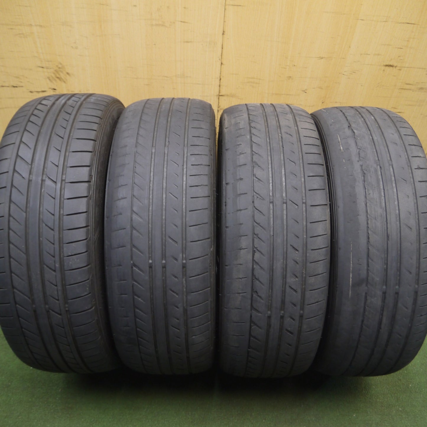 *送料無料* 4本価格★LEONIS VX 215/45R18 グッドイヤー イーグル LS EXE レオニス 18インチ PCD114.3/5H★4031811Hノ