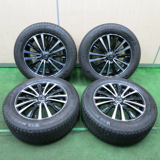 *送料無料* バリ溝！9.5分★スタッドレス 205/60R16 ミシュラン X-ICE3+ CEREBRO セレブロ 16インチ PCD114.3/5H★4032101NJス