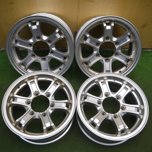 *送料無料* 4本価格★ハイエース 等 KEELER weds 15インチ ホイール キーラー ウェッズ 15×6J PCD139.7/6H★4041210Hホ