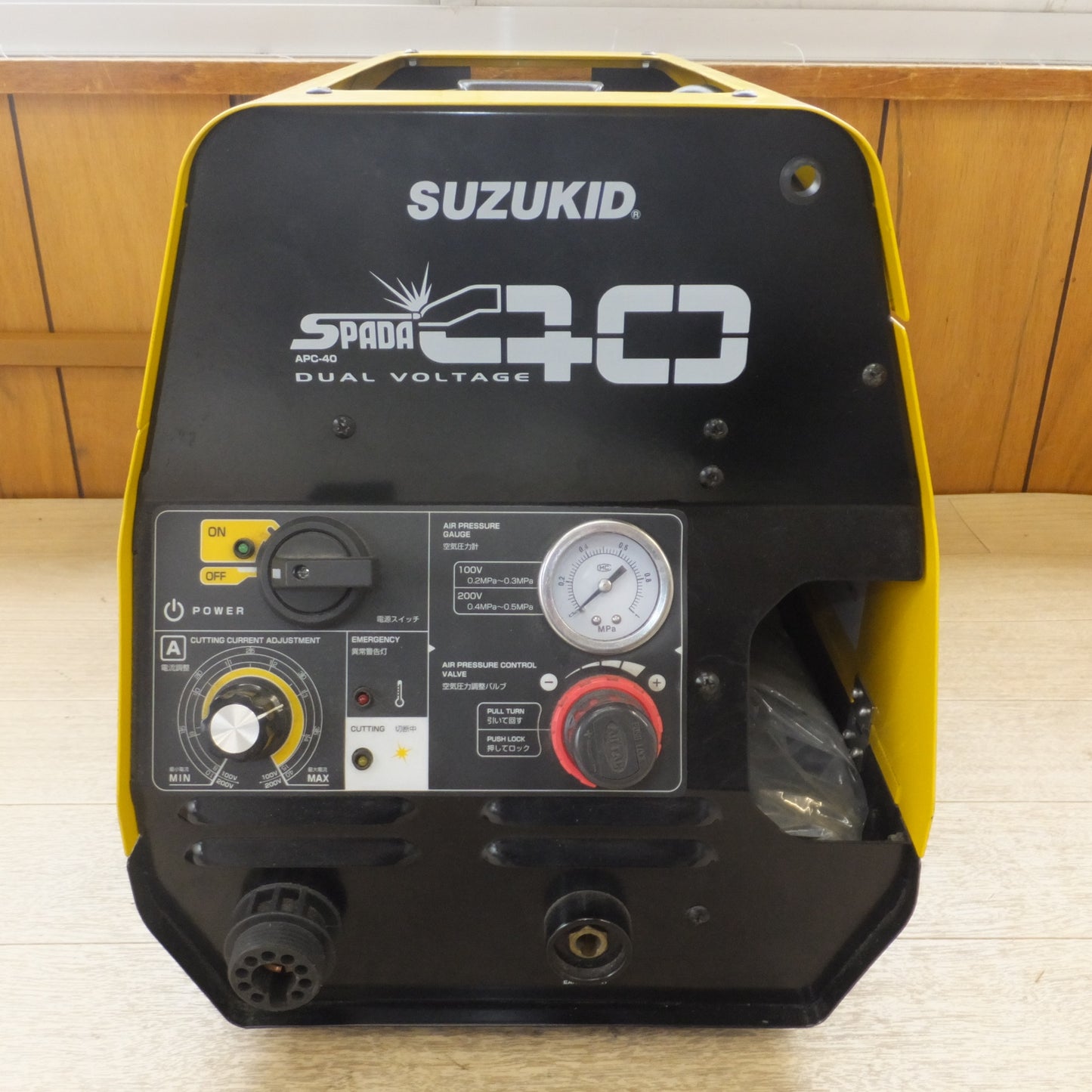 [送料無料] 美品★スター電器 スズキッド SUZUKID エアープラズマ切断機 エスパーダ40 APC-40　100V/200V 50Hz/60Hz★