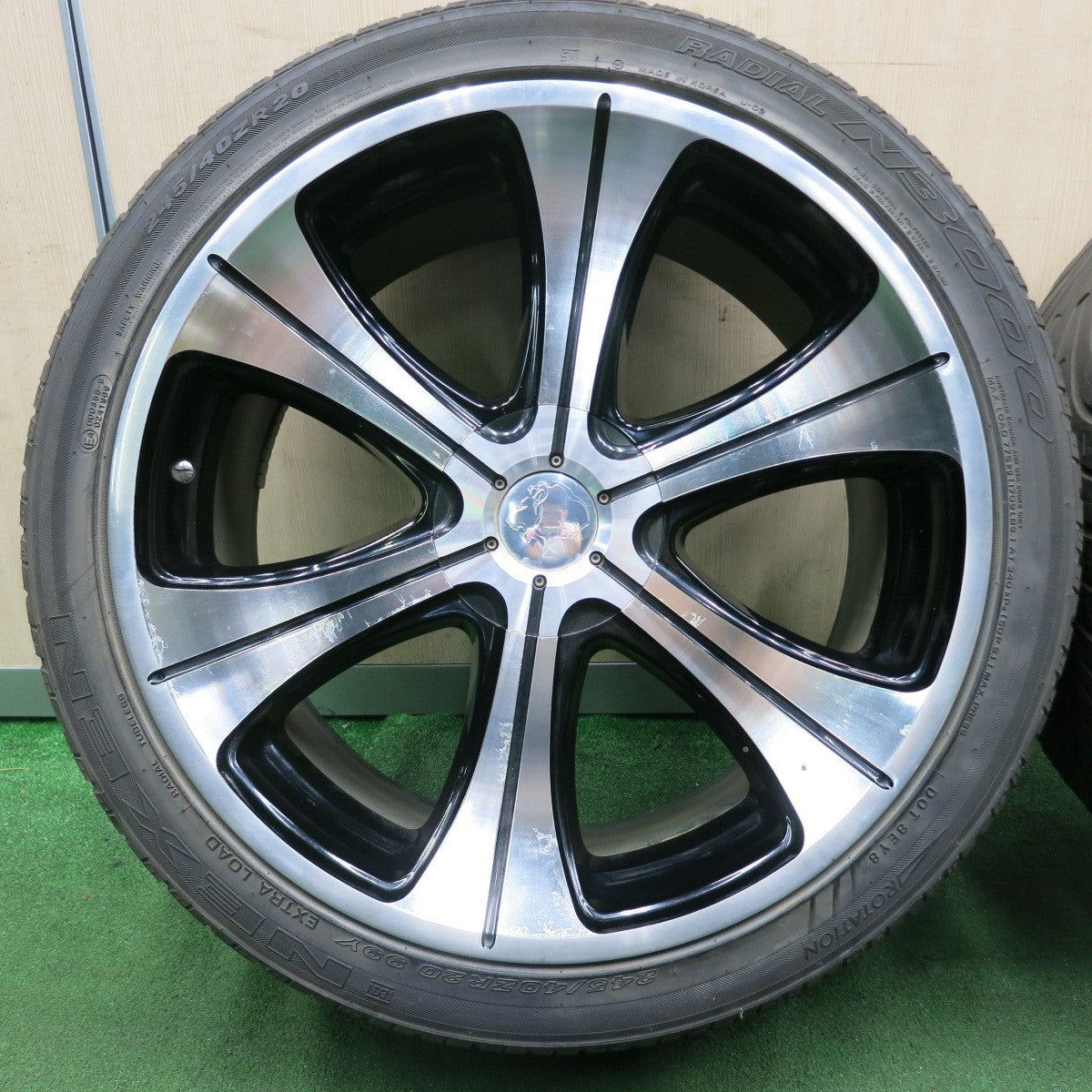 *送料無料* 4本価格★Lowenhart LD6-LX 245/40R20 ネクセン ラジアル N3000 20インチ レーベンハート PCD114.3/5H★4062701NJノ