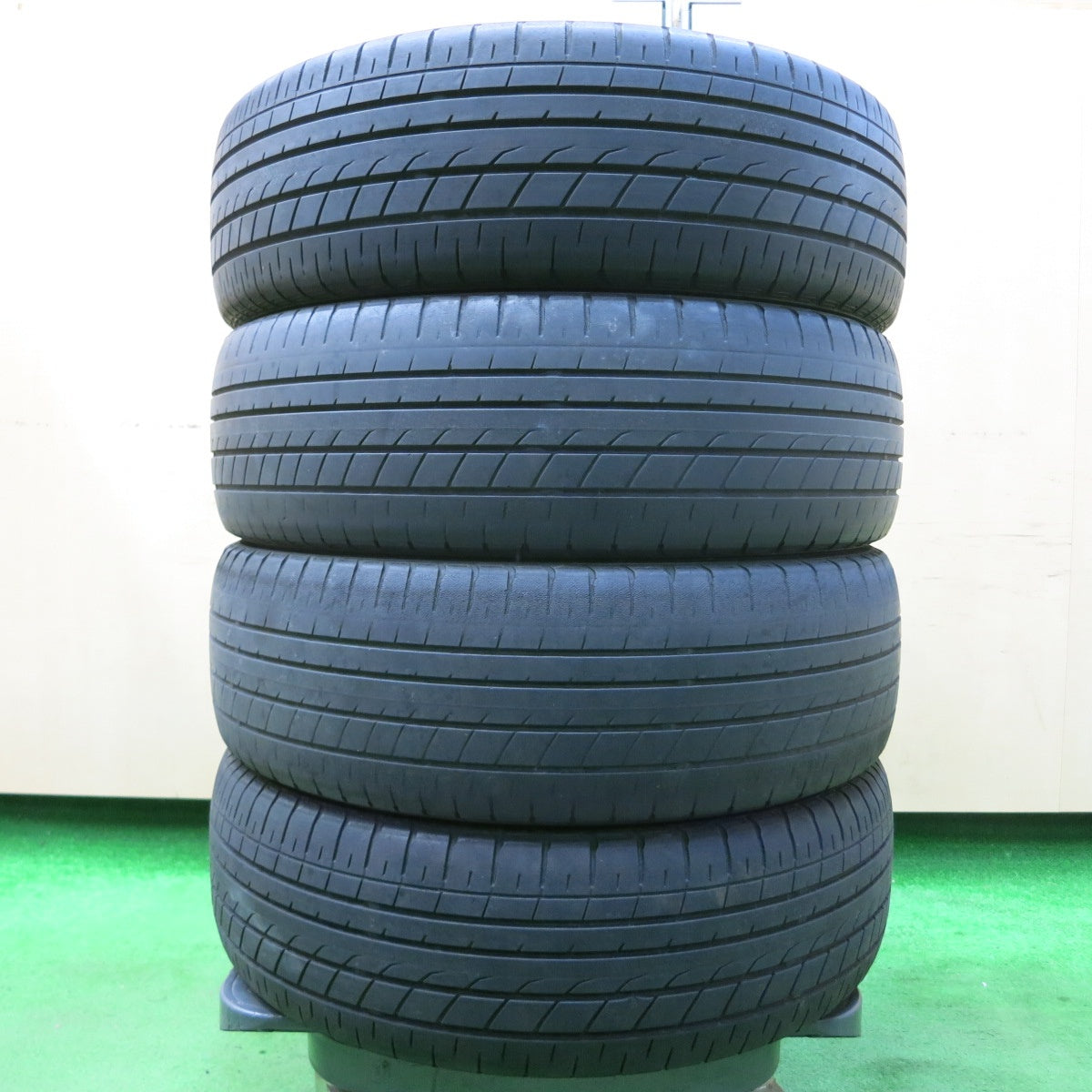 *送料無料* キレイ★ダイハツ タント カスタム 純正 165/55R15 ヨコハマ ブルーアース RV-01 15インチ PCD100/4H★4040606イノ