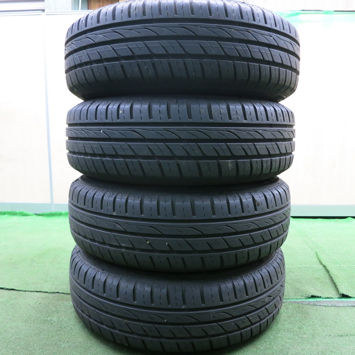 *送料無料* バリ溝！8.5分★175/70R14 バイキング CITYTECH2 Zmeist VS-1 14インチ  PCD100/4H★4070904HAノ