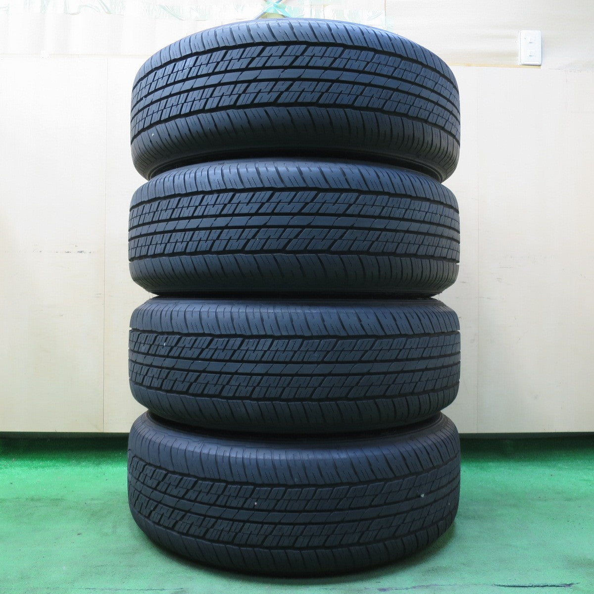 *送料無料* 新車外し！24年★トヨタ ランクル 250 VX 純正 265/65R18 ダンロップ AT23 グラントレック 18インチ PCD139.7/6H★4082401イノ