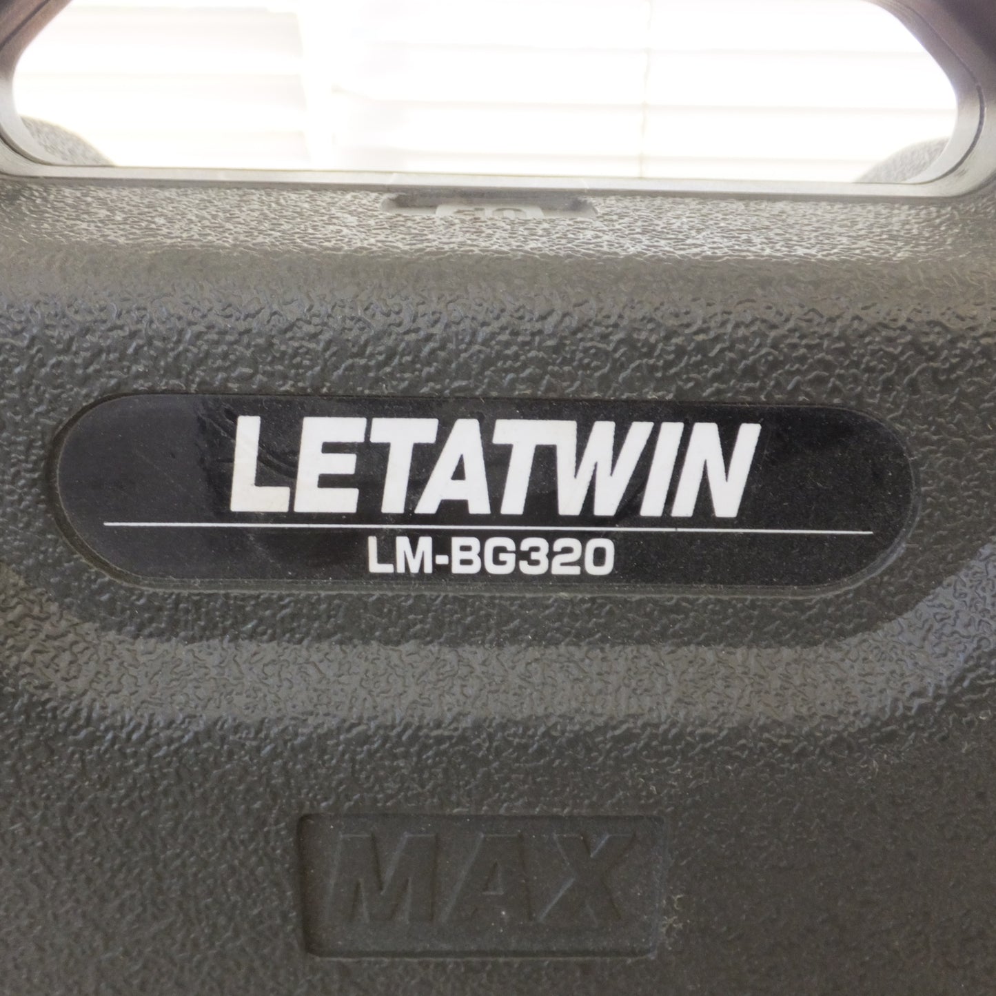 [送料無料] 現状品★マックス MAX レタツイン LETATWIN LM-320TX　インクリボン LM-IR330B 付★