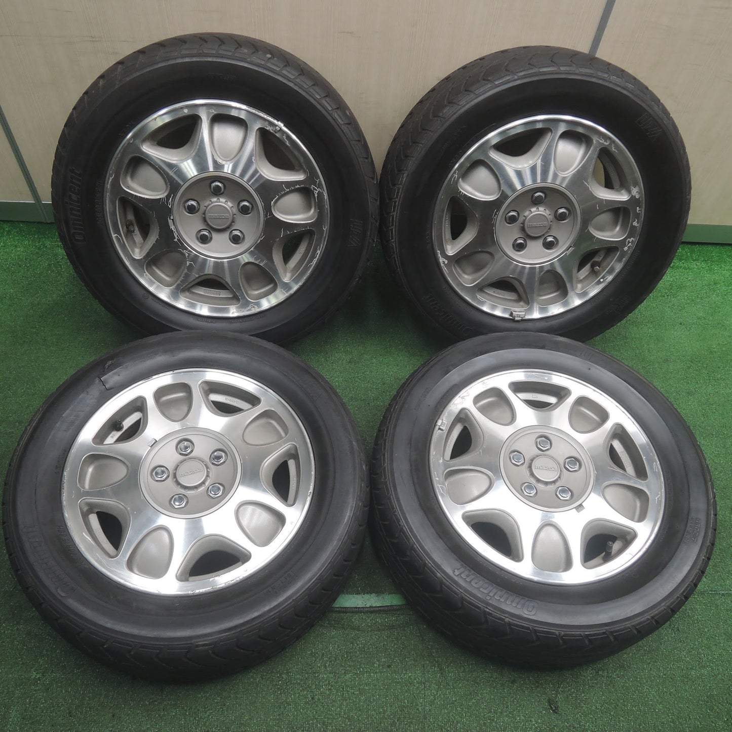 [送料無料]4本価格！22年★激レア マツダ RX-7 FC サバンナ 純正 205/60R15 トーヨー Omnicent LIZA 15インチ PCD114.3/5H★3110710SYノ