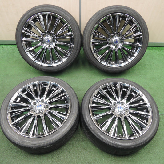 *送料無料* 4本★RAYS VERSUS stratagia VOUGE 215/45R18 ヨコハマ ブルーアース RV-02 レイズ ベルサス PCD114.3/5H★4031405TNノ