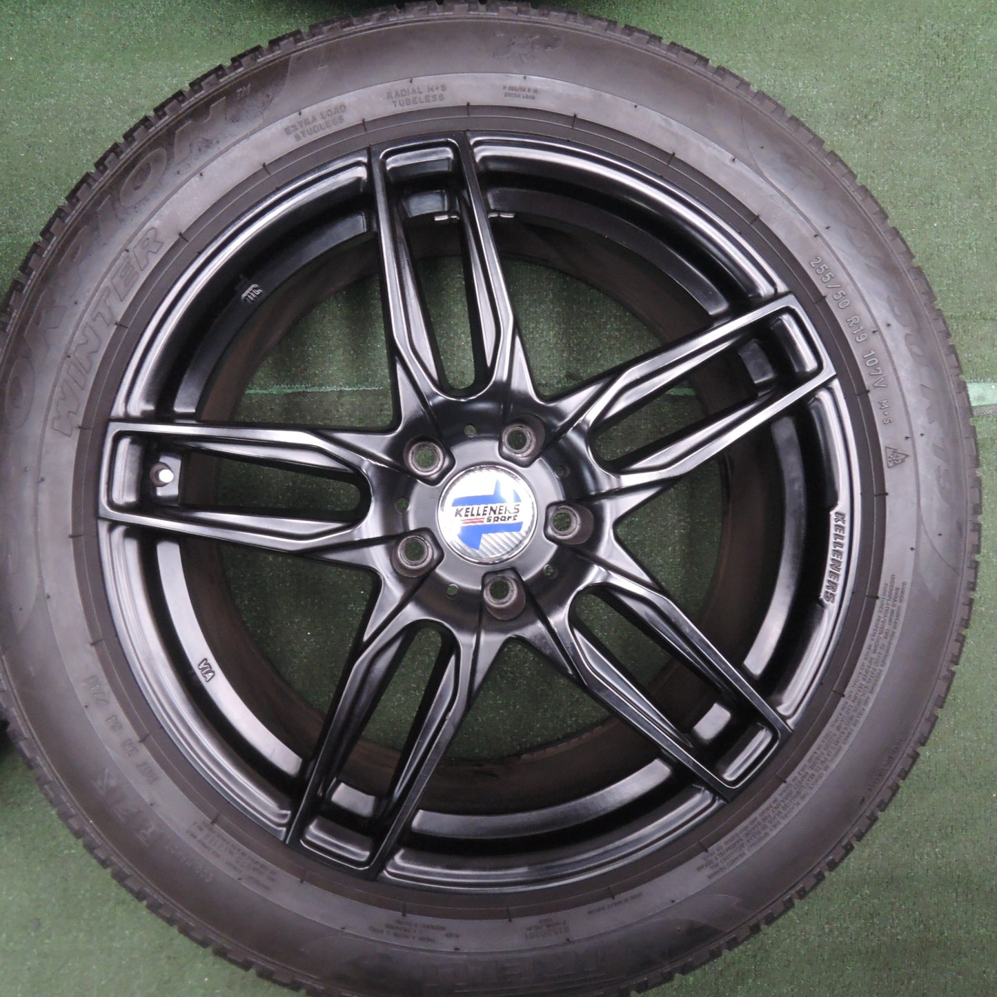 *送料無料* キレイ★BMW等 KELLENERS Sport 255/50R19 スタッドレス ピレリ スコーピオン ウインター ケレナーズ スポーツ 19インチ PCD120/5H★4041601TNス