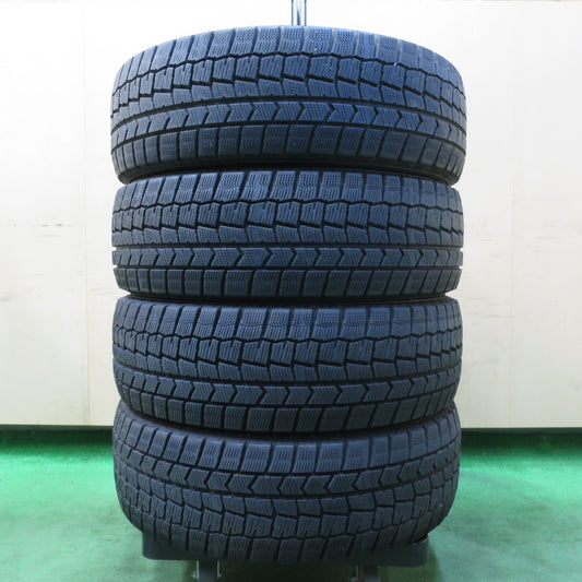 [送料無料] バリ溝！22年！8.5分★スタッドレス 195/60R16 ダンロップ ウインターマックス WM02 タイヤ 16インチ セレナ ラフェスタ ウィッシュ等★4120303イスタ