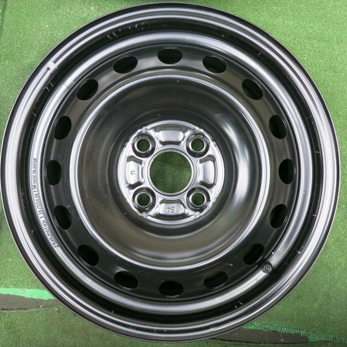 *送料無料* 新車外し★トヨタ アクア 純正 スチール ホイール 15インチ 15×6J PCD100/4H★4062807NJホ