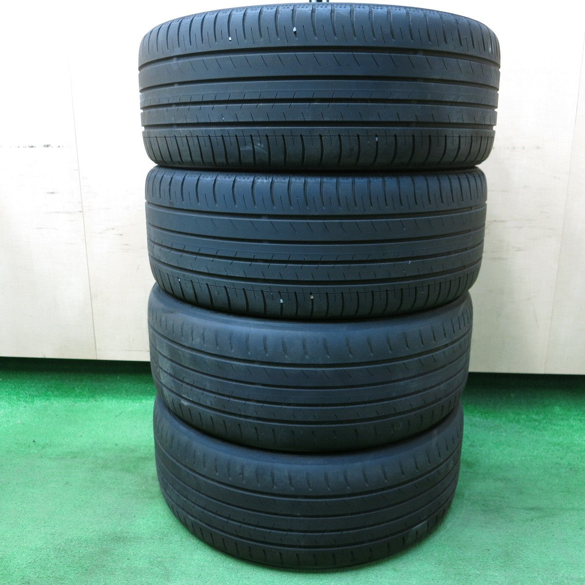 *送料無料* 4本価格！20年★プリウス等 Lehrmeister BRUNELLO 225/35R19 ヨコハマ BluEarth-GT AE51 レアマイスター PCD100/5H★4042803KMノ