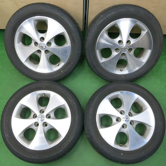 *送料無料* 4本価格★トヨタ 10系 アルファード 純正 225/55R17 ブリヂストン LUFT RV2 17インチ PCD114.3/5H★4033004イノ