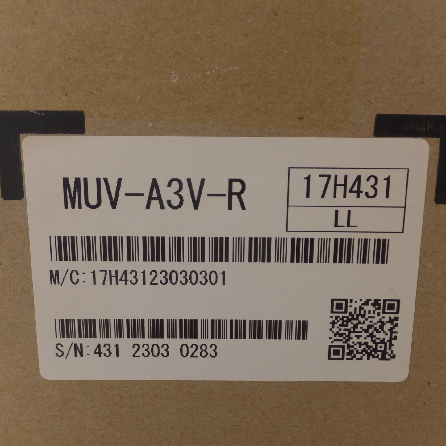 ●複数在庫有●[送料無料] 未使用★三菱 MTSUBISHI 不足電圧継電器 MUV-A3V-R 保護継電器　V=110V f=50/60Hz★