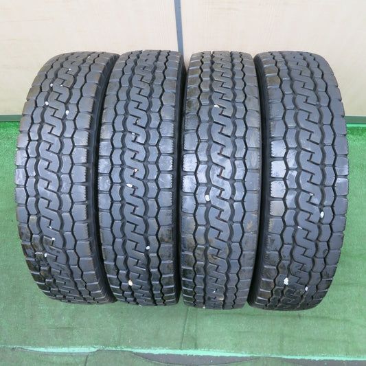 *送料無料* バリ溝！20年！9.5分★トラック タイヤ 195/85R16 114/112N ブリヂストン エコピア M812 ミックス オールシーズン 16インチ★4071314NJスタ