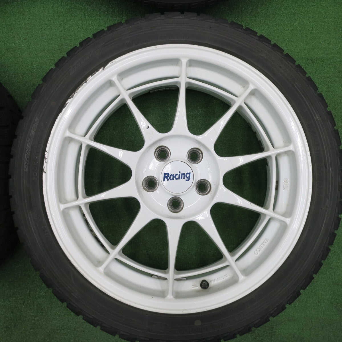 [送料無料] 4本価格★86 BRZ 等 ENKEI Racing NT03 215/45R17 スタッドレス ヨコハマ アイスガード iG50 エンケイ レーシング 17インチ PCD100/5H★4112704TNス