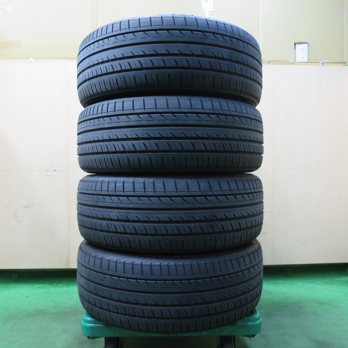 [送料無料] バリ溝！23年！キレイ！8.5分★LOXARNY 632 225/45R19 トーヨー プロクセス FD1 ロクサーニ 19インチ PCD114.3/5H★4112603イノ