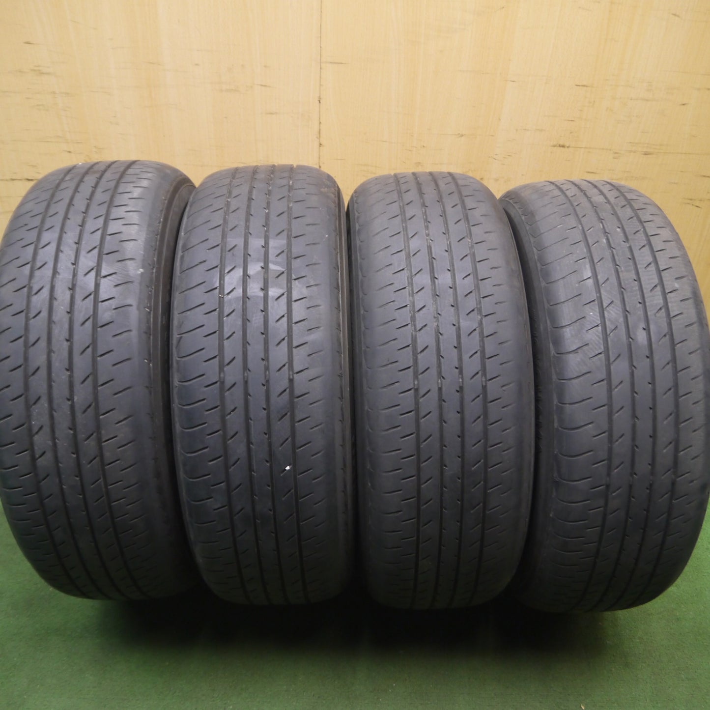 *送料無料* 4本価格★BBS RS815 225/60R17 ヨコハマ ブルーアース E51 E51A 17インチ PCD114.3/5H★4070909Hノ