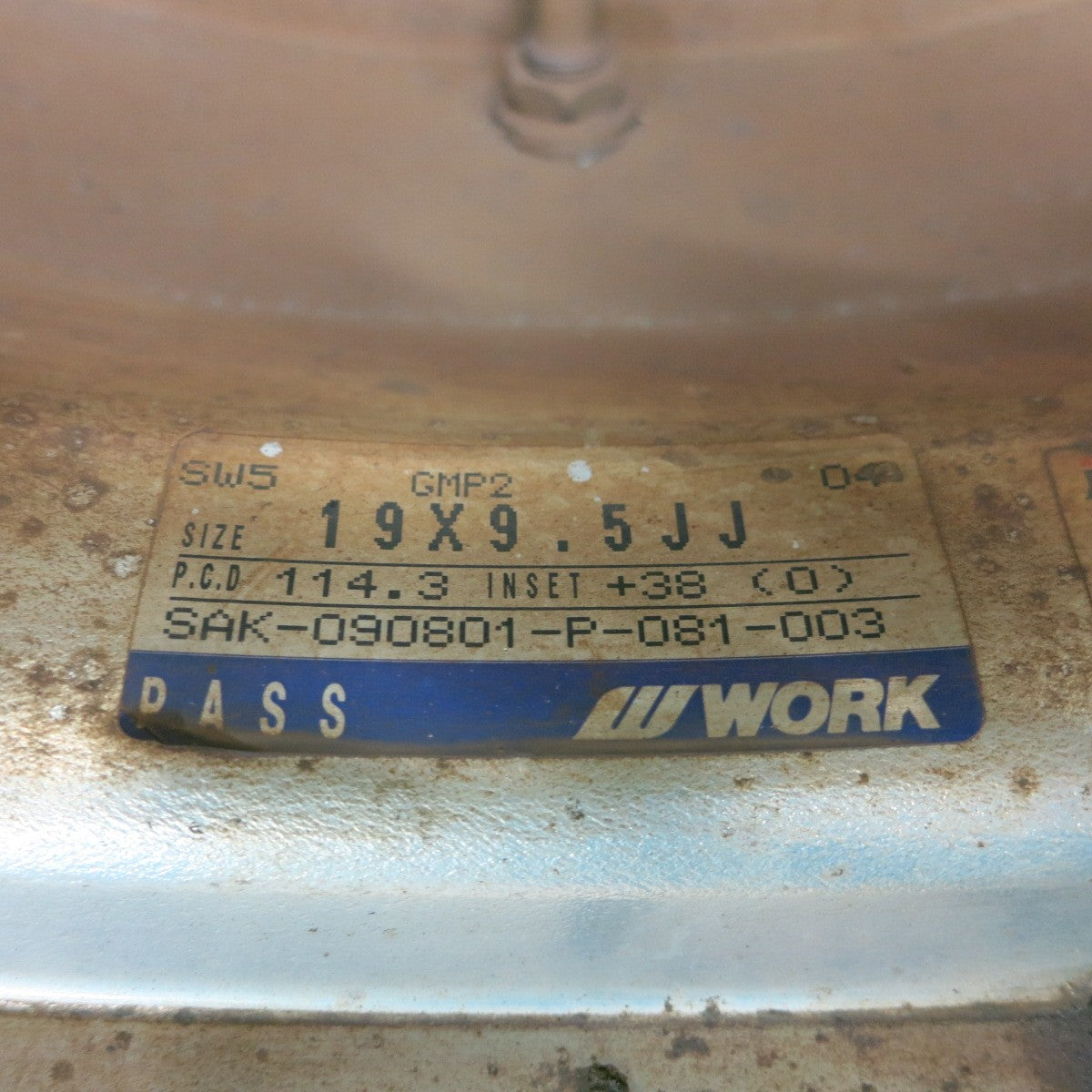 *送料無料* バリ溝！21年！9.5分★WORK SCHWERT SW5 GMP2 225/35R19 デリンテ サンダー D7 ワーク シュバート 19インチ PCD114.3/5H★4050607ナノ