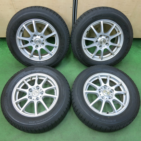 [送料無料] バリ溝！9.5分★スタッドレス 195/65R15 トーヨー ガリット G5 ZEPHYR ゼファー 15インチ PCD114.3/5H★4120604SYス