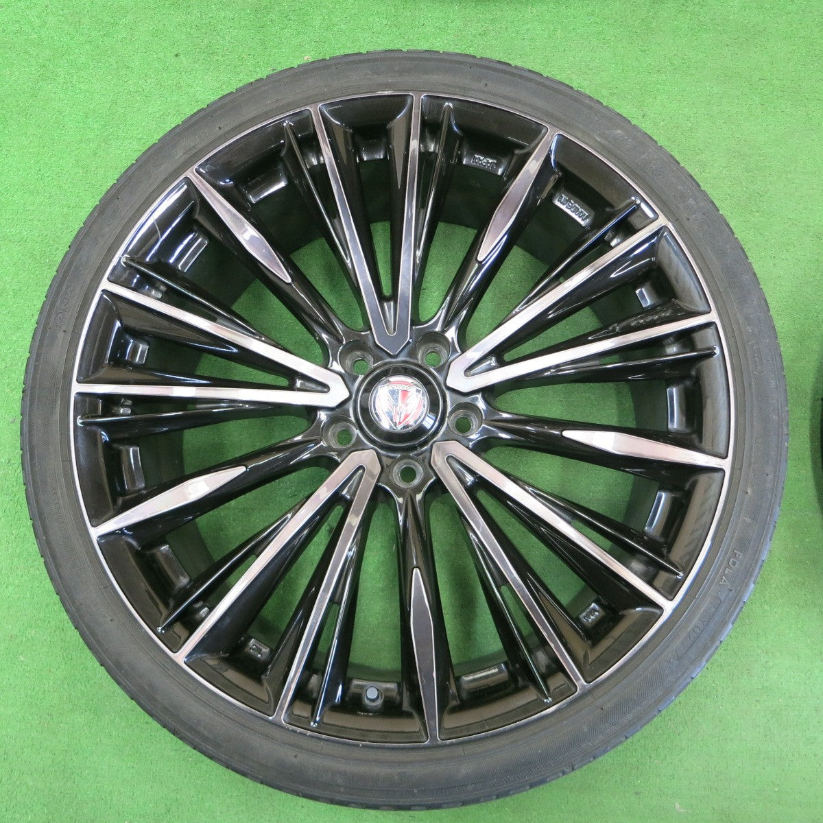 *送料無料* 4本価格★RAYS VERSUS STRATAGIA VOUGE 245/35R20 ヨコハマ DNA エコス ES300 レイズ PCD114.3/5H★4062401ナノ