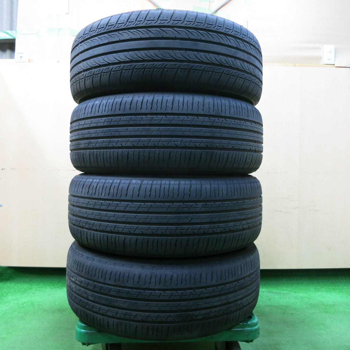 *送料無料* 4本価格★トヨタ 10系 アルファード 純正 225/60R17 ケンダ KR32 Kuavela SL ハイダ HD668 PCD114.3/5H★4032602イノ