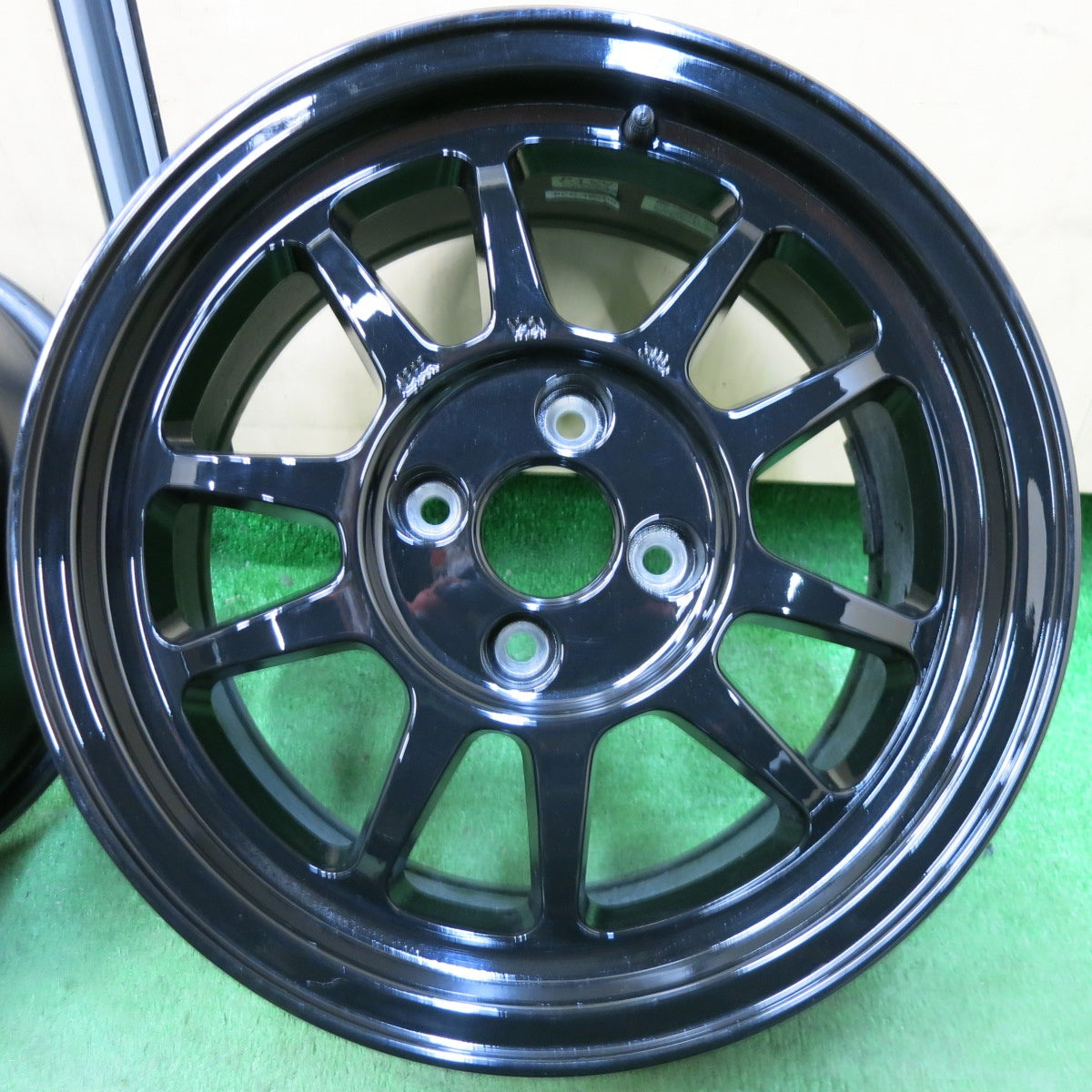 [送料無料] キレイ★SHIBAWHEEL シバ ホイール G23 15インチ 15×7J PCD100/4H★5030702SYホ