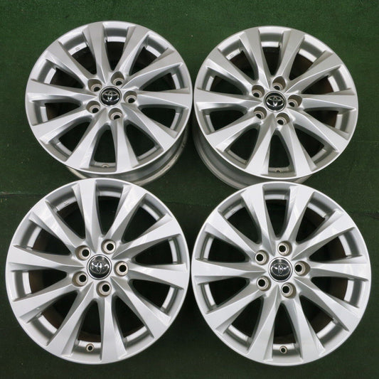 テスト出品 4本価格★トヨタ 70系 カムリ 純正 ホイール 17インチ 17×7.5J PCD114.3/5H★4063005HAホ