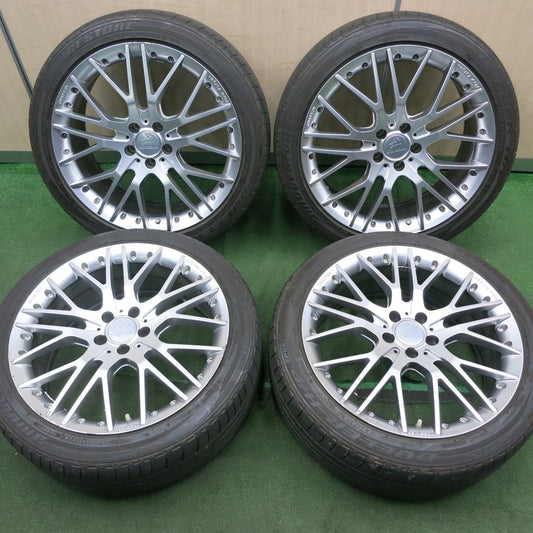 *送料無料* バリ溝！22年！8.5分★Carlsson RSF 235/45R20 ブリヂストン デューラー H/P 20インチ カールソン PCD114.3/5H★4062904NJノ