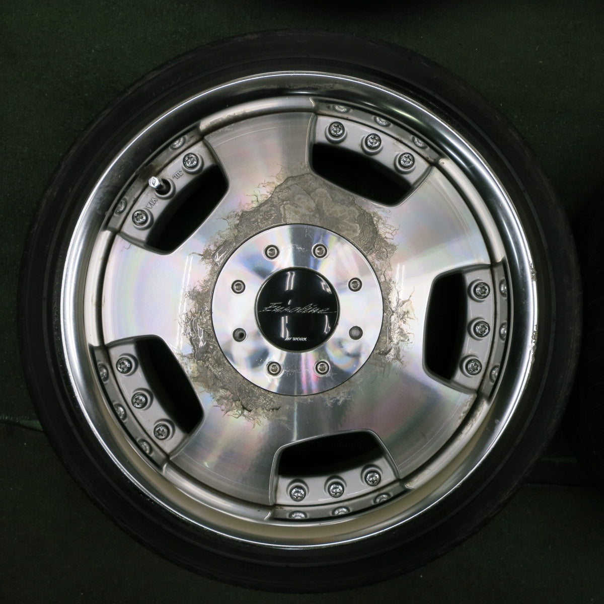 300/660R18 9分山 ハンコック ベンタス スリック レース用 中古