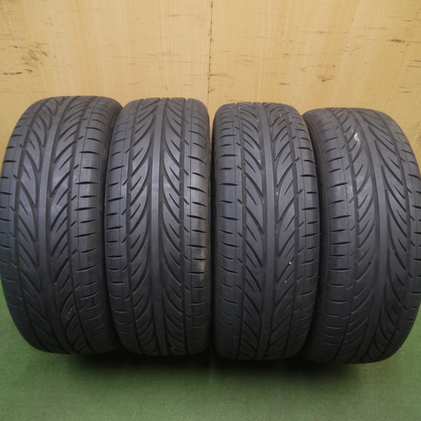 *送料無料* バリ溝！9.5分★トヨタ bB 純正 185/55R15 ハンコック ベンタス V12 evo 15インチ PCD100/4H★4052110Hノ