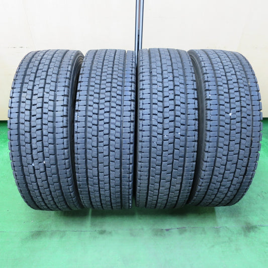 *送料無料* バリ溝！22年！9.5分★トラック タイヤ 245/70R19.5 136/134J スタッドレス ブリヂストン W999 19.5インチ★4061712イスタ