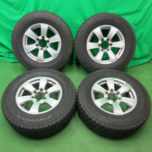 *送料無料* バリ溝！キレイ！9分★スタッドレス 265/65R17 ブリヂストン ブリザック DM-V2 WILD CRUISING RM MiD 17インチ PCD139.7/6H★4051503ナス