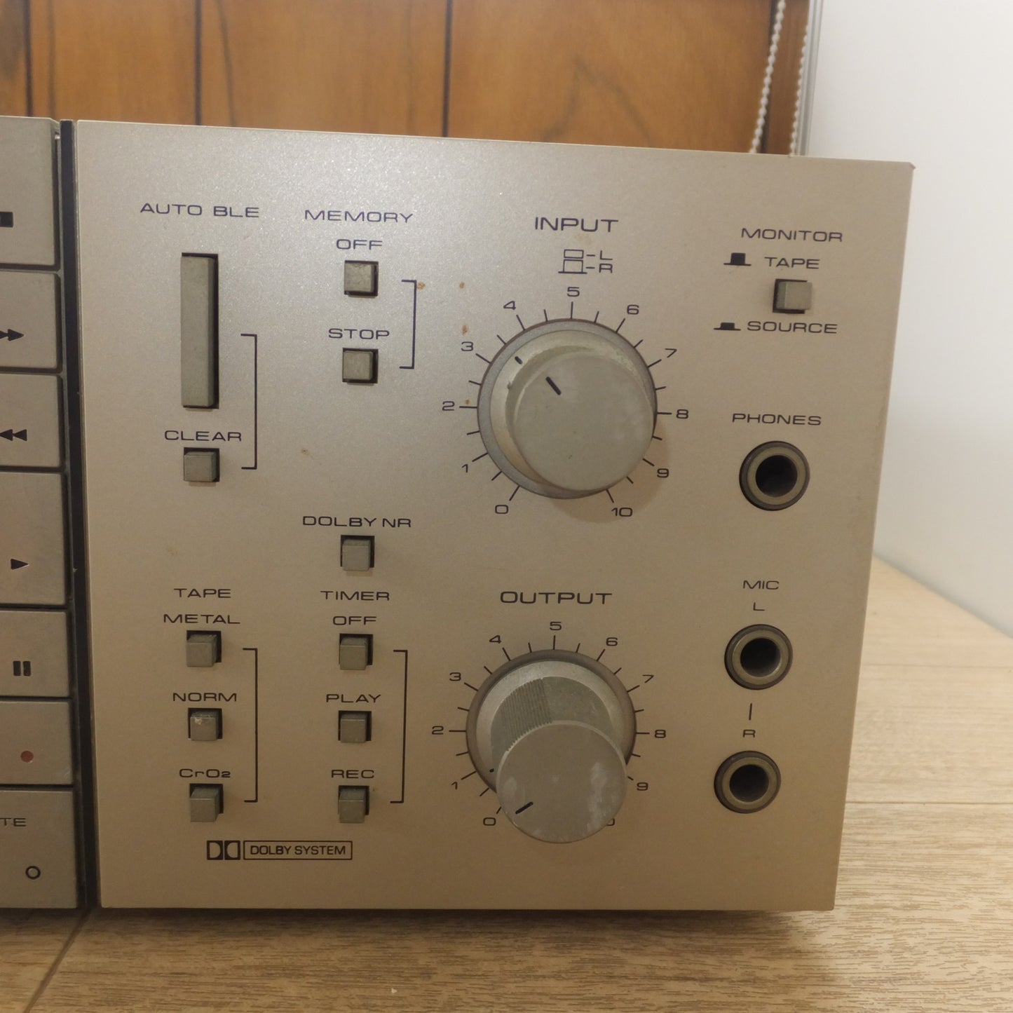 [送料無料] 現状品★パイオニア Pioneer ステレオカセットテープデッキ STEREO CASSETTE TAPE DECK CT-770　AC100Volts 50/60Hz★